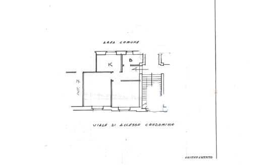 APPARTAMENTO AL PIANO PRIMO IN ROMA (RM), VIALE PALMIRO TOGLIATTI N. 750