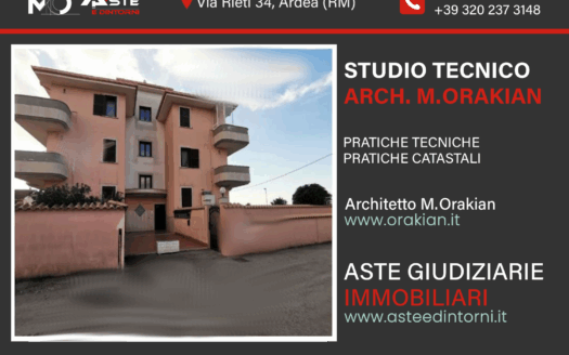 APPARTAMENTO AL PIANO TERRA IN ARDEA (RM), VIA DELLA MOLETTA N. 3